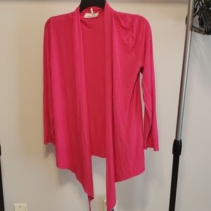Light LS Pink Cardigan